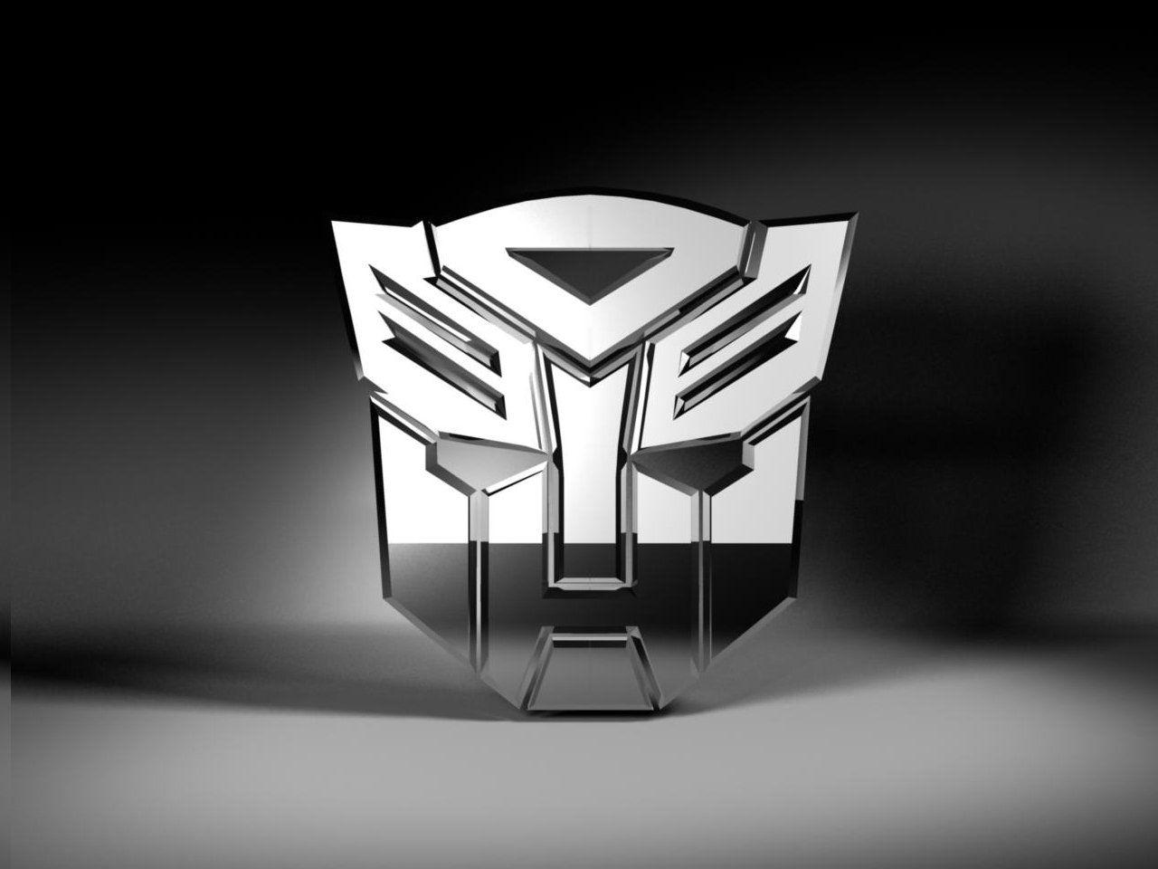 White Autobots Logo - Transformers Autobots Logo 3D Model in Special Effects 3DExport