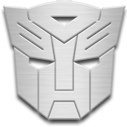 White Autobots Logo - Transformers Autobot Logo