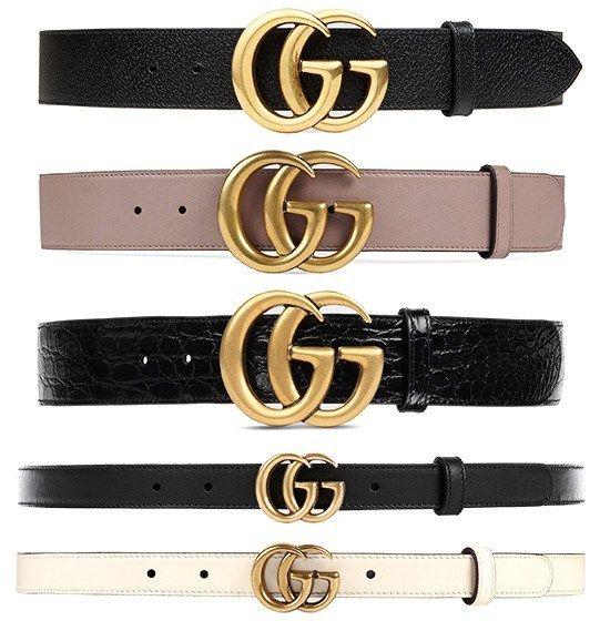 Double G Logo - Real vs. Steal - Gucci Double G Interlocking Logo Buckle Belt