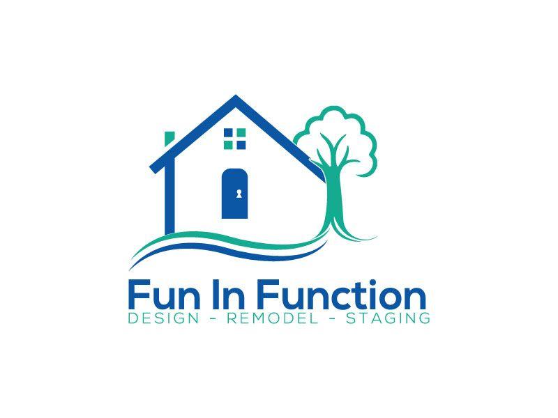Fun to Draw Logo - Bold, Serious, Construction Logo Design for Fun In Function / Tag