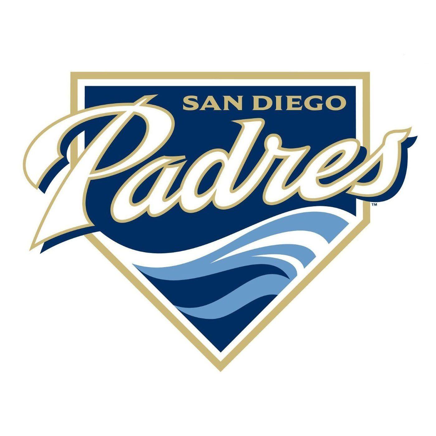 San Diego Padres Logo - MLB San Diego Padres Fathead Baseball Wall Accent Sticker - oBedding.com