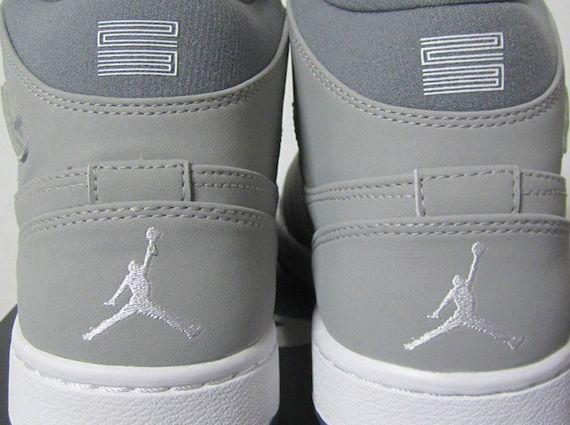 Grey Jordan Logo - Cool Grey Air Jordan 1 '95