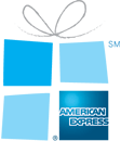 Amex Blue Box Logo - Gift Vouchers or Gift Cards from American Express