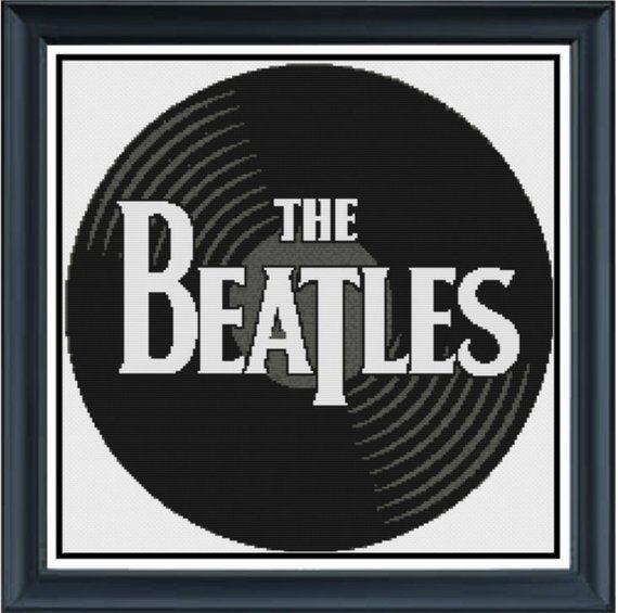 Black and White Etsy Logo - The Beatles Album