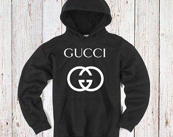 Black and White Etsy Logo - Gucci hoodie