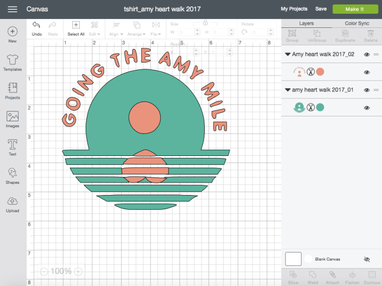 Cut Up Colorful Circle Logo - How To Upload A Multi Colored Iron On Project