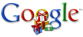 Google.com Christmas Logo - Holidays 2018 (Northern Hemisphere Day 1)