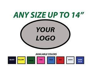 Cut Up Colorful Circle Logo - Custom Logo Sticker - Vinyl Die Cut Decals Your Company Logo | eBay