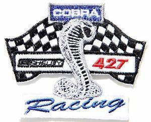 Cobra Car Logo - FORD SHELBY COBRA Racing Car Logo Patch Iron on Jacket T shirt Sign ...
