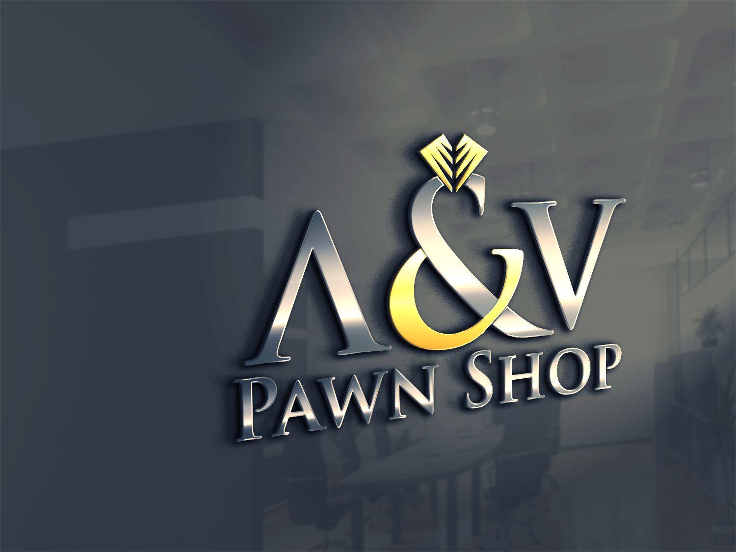 Professional Business Logo - Modern, Professional, Business Logo Design for A&V Pawn
