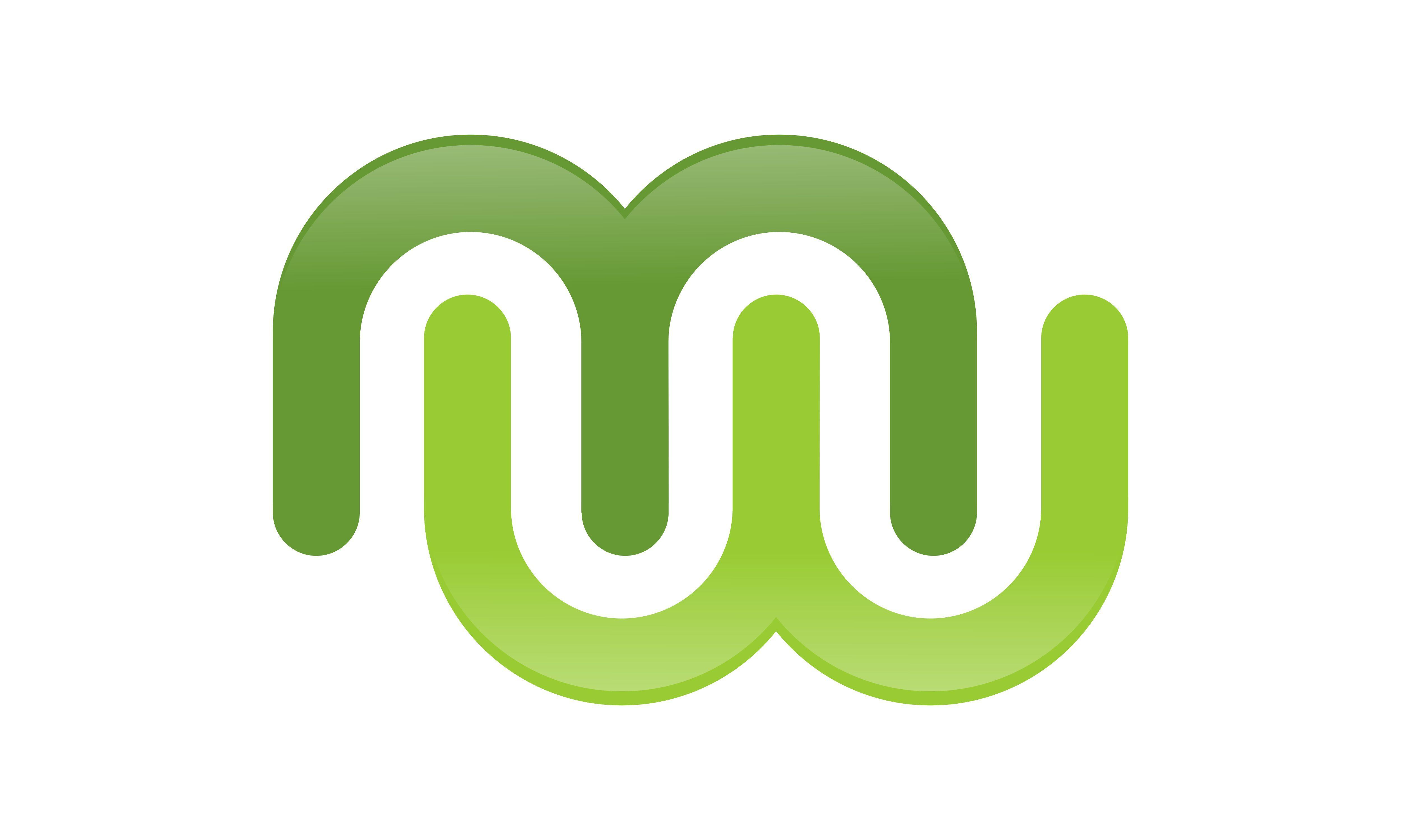 Green Letter M Logo - Letter M logo Graphic by DEEMKA STUDIO - Creative Fabrica