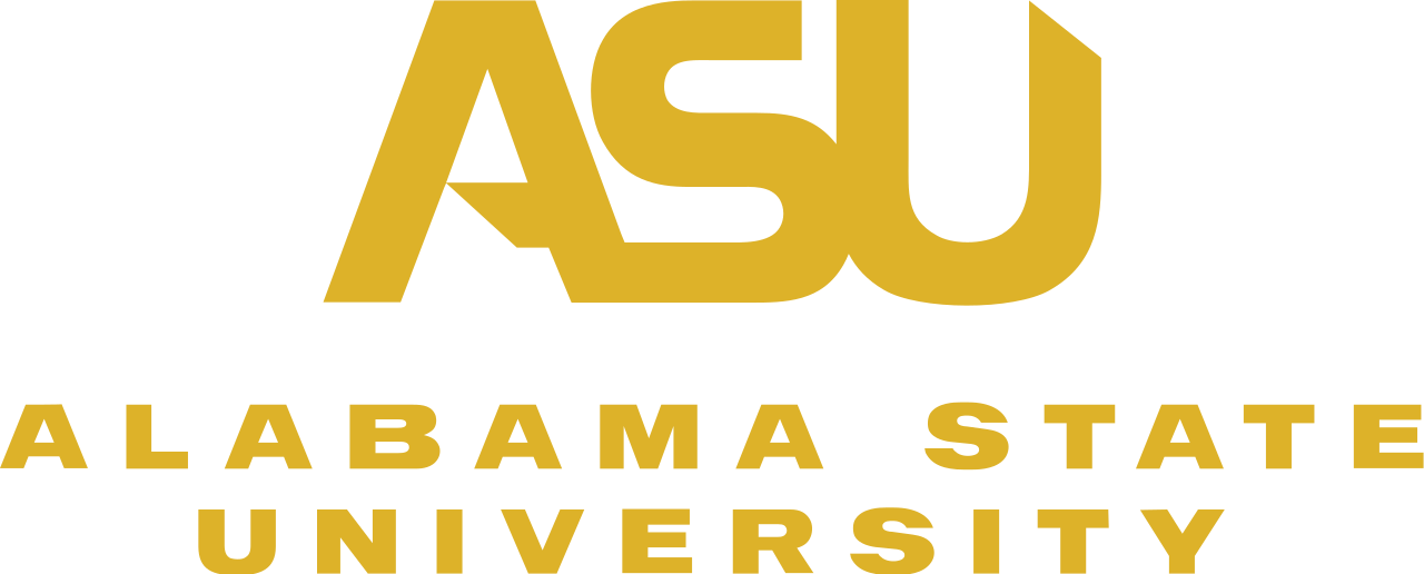 Alabama State University Logo - File:Alabama State University wordmark.svg - Wikimedia Commons