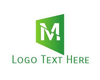 Green Letter M Logo - Letter M Logos. The Logo Maker
