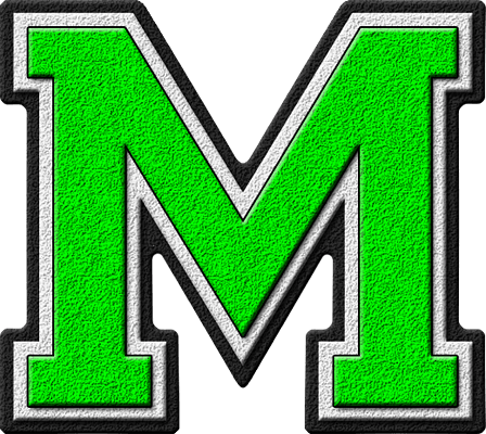 Green Letter M Logo - M Logo Sports