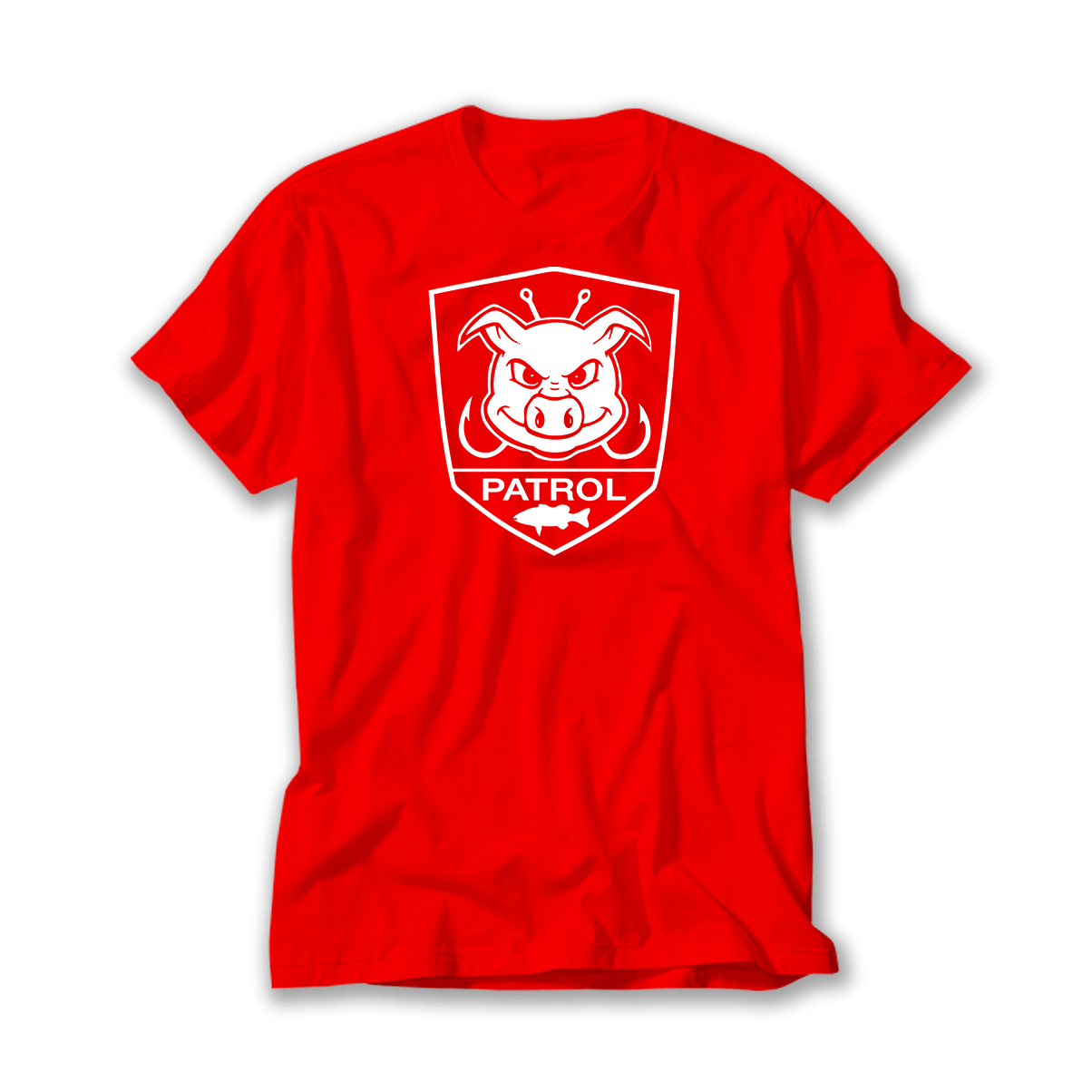 Red Pig Logo - Red Pig Patrol Logo Tee – PIG PATROL