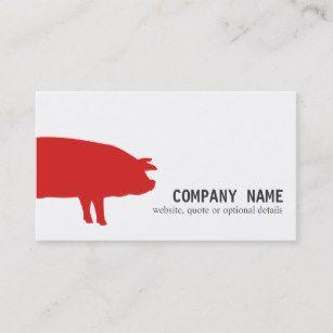 Red Pig Logo - Pig Farmer Office & School Products | Zazzle.co.uk