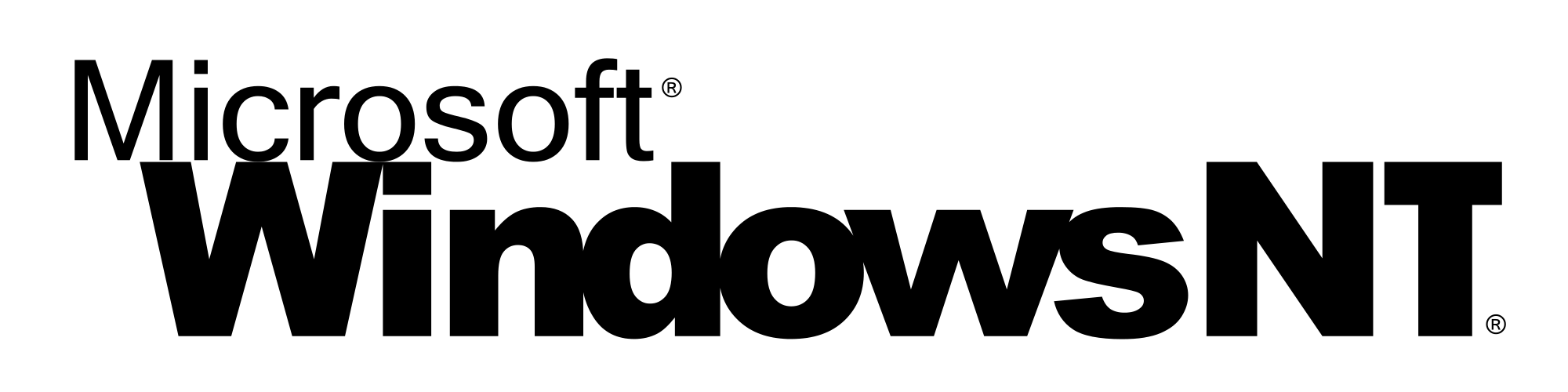 Microsoft Windows NT Logo - NT4 logo.svg
