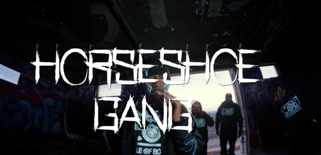 Horseshoe Gang Logo - Exclusive: KXNG Crooked & Horseshoe Gang “COB CYPHER 2018” – Sway's ...
