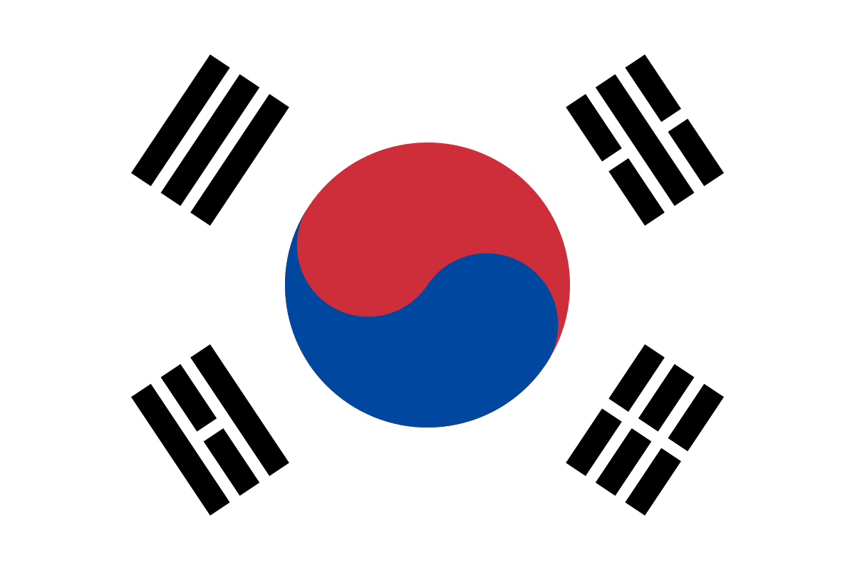 Korean Famous Brand Logo - Flag of South Korea