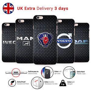 Iveco Trucks Logo - TRUCKS STEEL LOGO IVECO MAN VOLVO SCANIA DAF PHONE CASE COVER FOR