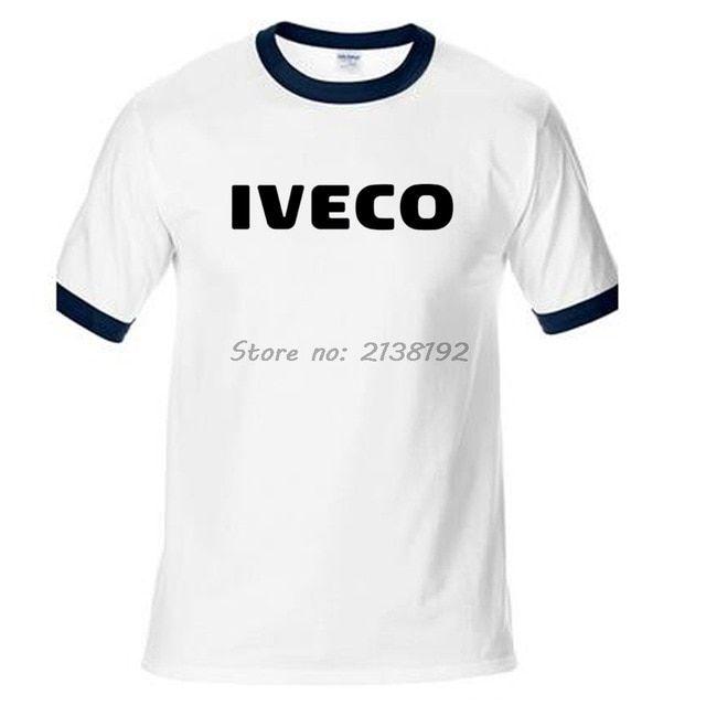 Iveco Trucks Logo - Iveco Trucks Man T Shirt Raglan Sleeve Brand Clothing New Car Brand ...