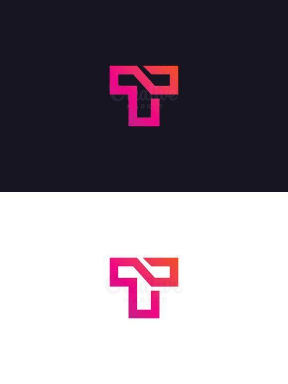 Maroon Letter T Logo - Letter T Logo | Monochrome Design | Lettering, Logos, Logo design ...