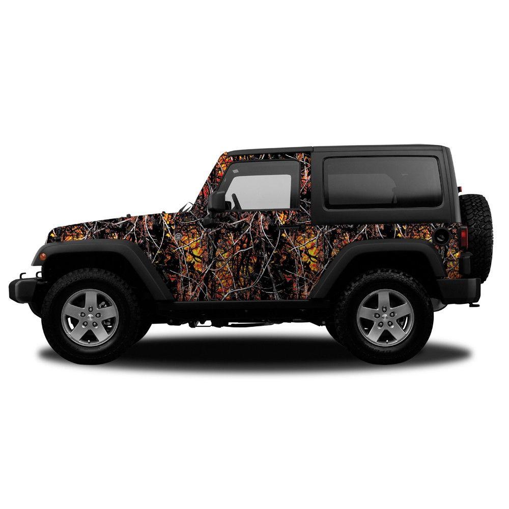 Camo Jeep Logo - Jeep SUV Kit. Camouflage Decals & Graphics. Camowraps®