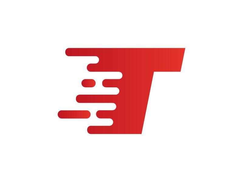Maroon Letter T Logo - Trenco (T Letter Logo) By Alex Lehmann