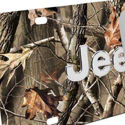 Camo Jeep Logo - Custom License Plates | Personalized, Logos, Brackets – CARiD.com