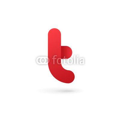 Maroon Letter T Logo - Letter T logo icon design template elements. Buy Photo. AP Image
