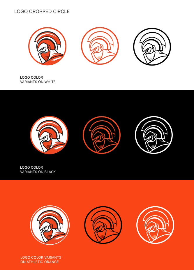 Pieces of Color Circle Logo - Style Gude - Identity - Indiana Tech Athletics
