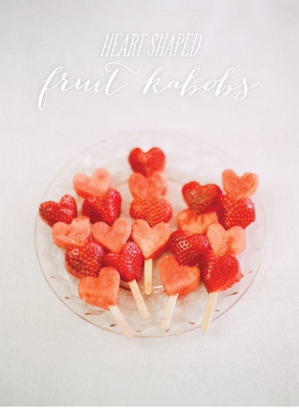 Fruit Heart Shaped Logo - Pin by Style Me Pretty on Parties | Valentines, Food, Kids meals