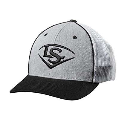Louisville Sluggers Baseball Logo - Louisville Slugger Shield Flex Fit Hat: Sports & Outdoors