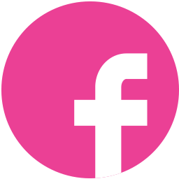 Pink Round Logo - Facebook, media, pink, round, social icon