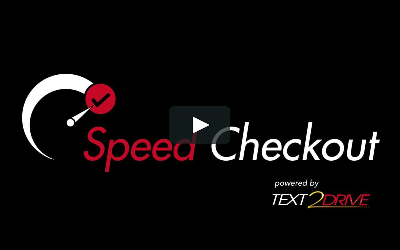 Text2drive Logo - Speed CheckOut Live | Automotive Dealership Mobile Invoice Payment ...