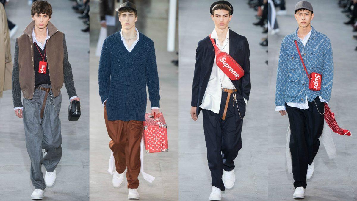 Style Louis Vuitton Logo - Louis Vuitton Collaborates With Supreme and Live Streams Its Fashion