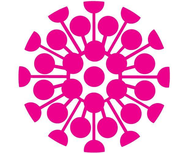 Pink Round Logo - Best Circual Logos of All Time!. Web design inspiration