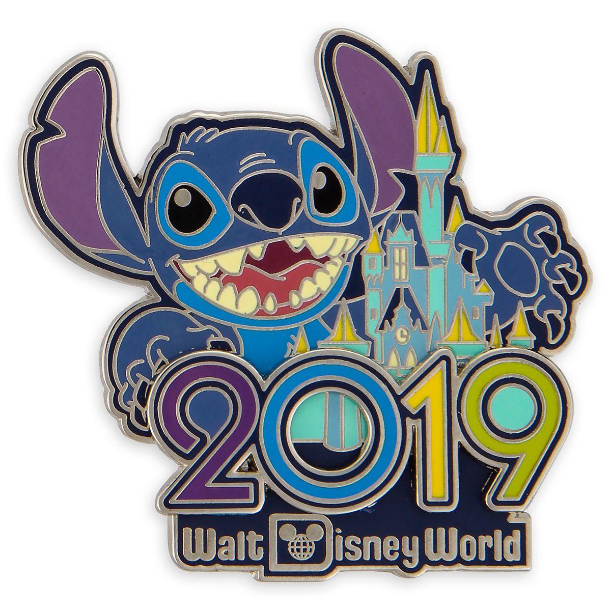 Disney World 2019 Logo - Stitch Walt Disney World Pin
