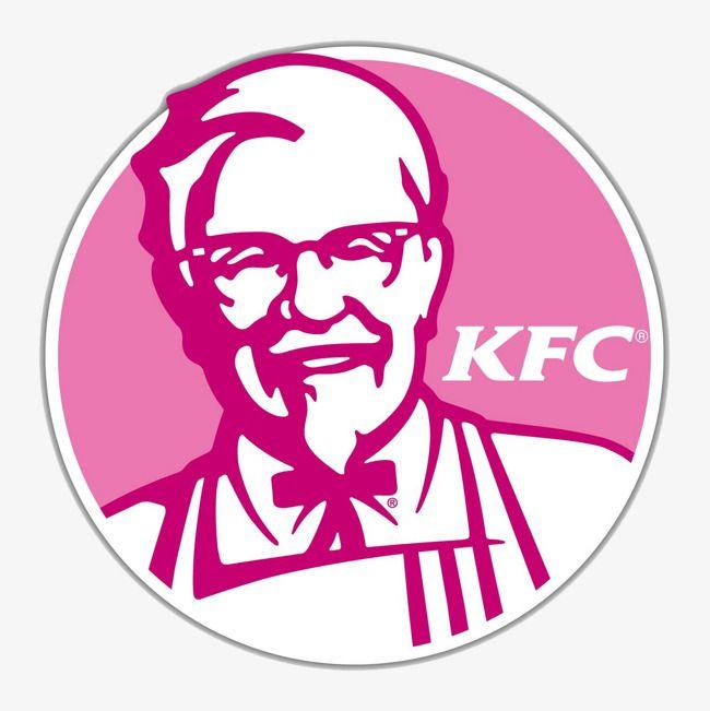 Pink Round Logo - Pink Round Kfc Logo, Logo Clipart, Kentucky Fried Chicken, Kfc PNG