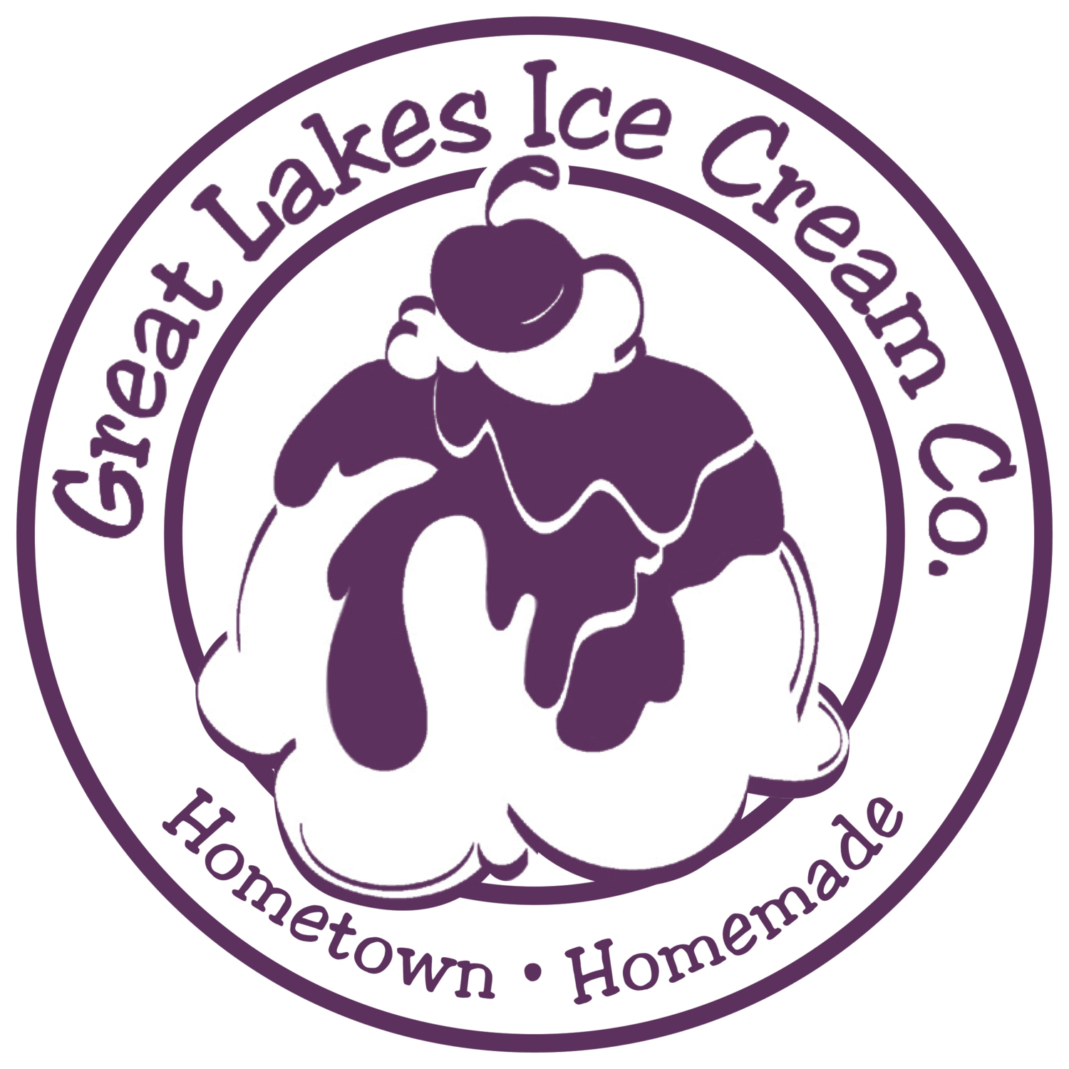 Ice Cream Company Logo - Great Lakes Ice Cream Company