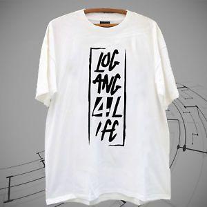 Logang 4 Life Logo - New !! Logang 4 Life Shirt Logan Paul Savage Maveric White T Shirt ...