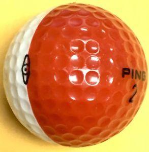 Ping Old Logo - Ping Eye Red White Karsten Golf Ball No Logo Collectible Vintage Old