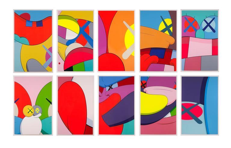 Kaws Print Logo - KAWS - No Reply (portfolio of 10), Print at 1stdibs