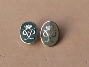 Silver X Logo - Duke of Edinburgh Award Scheme enamel pin badges Silver x 2