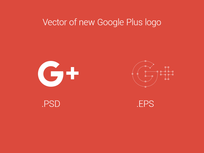 G Plus Logo - Vector of new Google Plus logo by K Ξ L L Ξ R | Dribbble | Dribbble