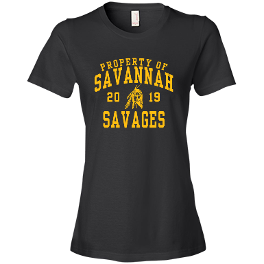 Savannah Savages Logo - Savannah High School Custom Apparel and Merchandise School