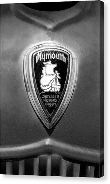 Old Plymouth Logo - Old Plymouth Canvas Prints | Fine Art America
