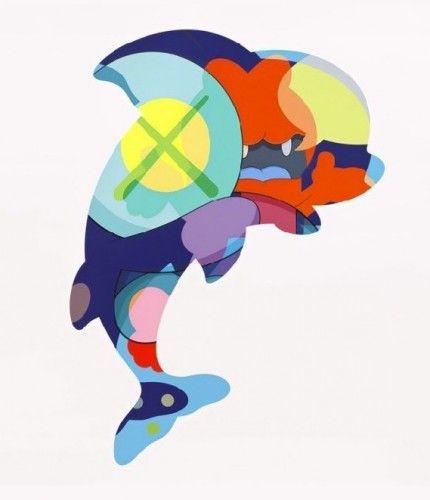 Kaws Print Logo - KAWS | Piranhas When You're Sleeping | For sale on kunzt.gallery