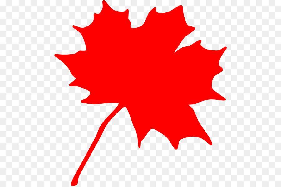 Red Canadian Leaf Logo - Canadian Maple Leaf Silhouette.com