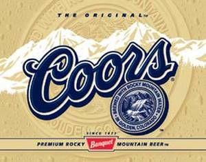 Coors Beer Logo - Coors Beer Label metal wall sign de